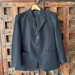 Navy Blue Boys Suit